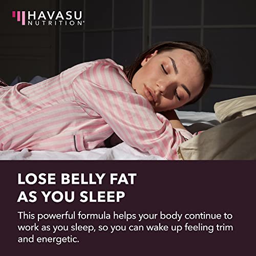 Night Time Fat Burner for Women | Weight Loss and Sleep Support Blend With Vitamin D HAVASU NUTRITIONUS supplements
