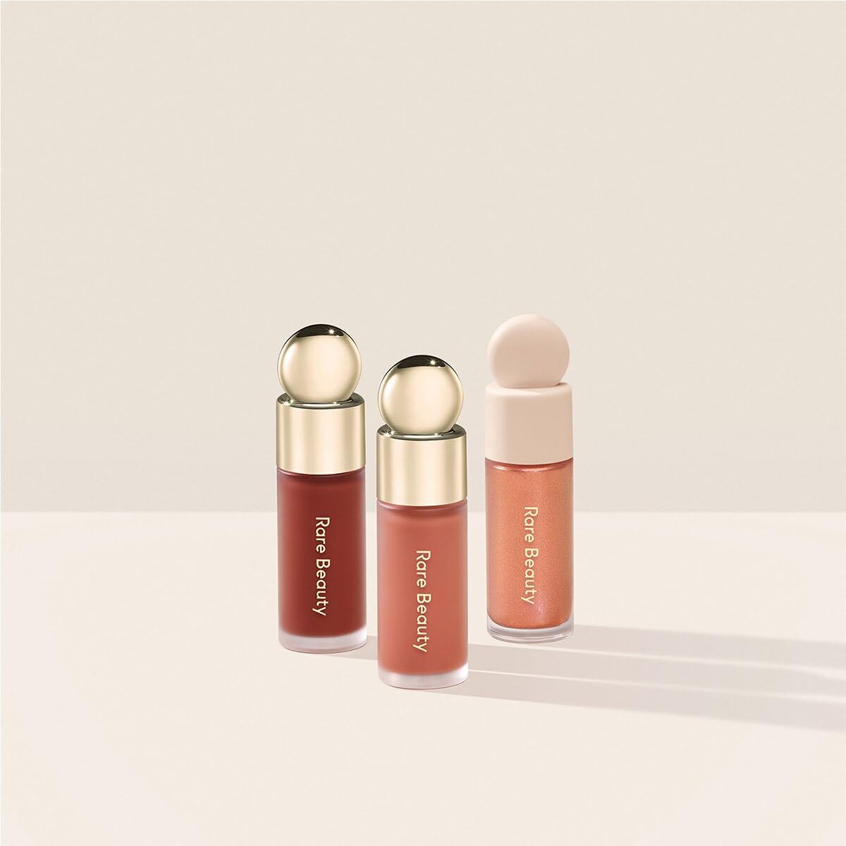 Rare Beauty Limited Edition Mini Blush & Luminize Trio - Beloved - Virtue - Enliven - New In Box Rare BeautyAu supplements