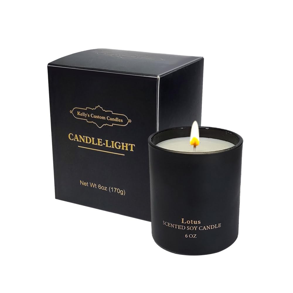 Scented Candles for Women,Premium Lotus Aromatherapy Candles, Home Scented Candle Kelly's Custom CandlesAu supplements
