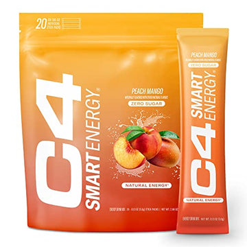 C4 Smart Energy Powder Stick Packs - Sugar Free Performance Fuel & Nootropic Brain CellucorUS supplements