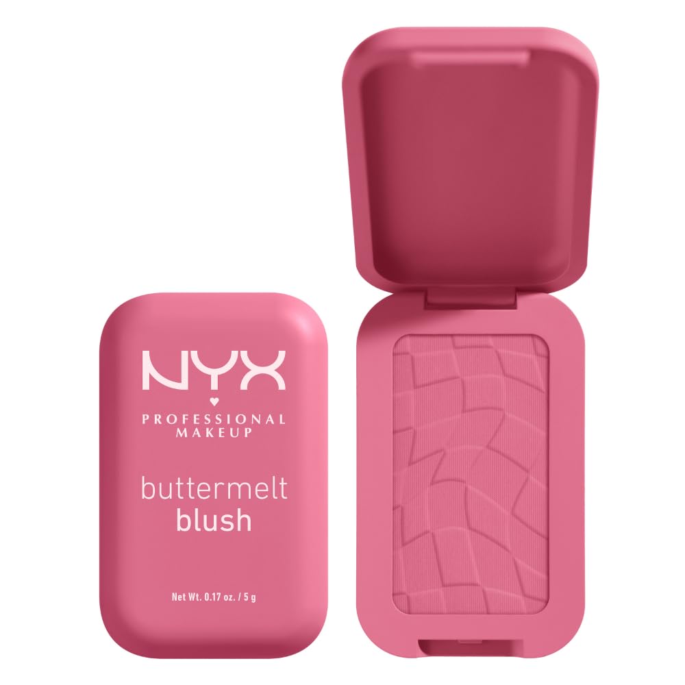 NYX PROFESSIONAL MAKEUP Buttermelt Powder Blush, Fade and Transfer-Resistant Blush, Up to 12HR Make Up Wear, Vegan Formula - For The Butta NYX PROFESSIONAL MAKEUPAu supplements