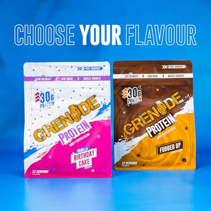 Grenade Protein Powder, Whey Protein Blend with 30g Protein per Serving, High Protein, Low Sugar GrenadeUS supplements