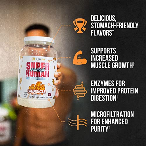 ALPHA LION Superhuman Whey Protein Powder, Great Tasting Pure Whey Protein Isolate ALPHA LIONAu supplements