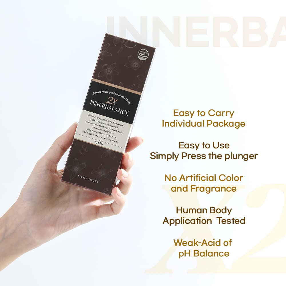 JilGyungYi 2X Inner Balance Intimate Feminine Cleansing Wash PH Balanced Odor Relief JilGyungYiAu supplements