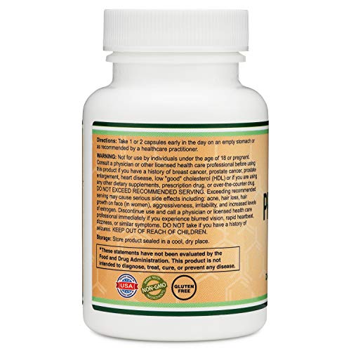 Pregnenolone 100mg per Serving (Converted to Progesterone to Boost Progesterone Double Wood SupplementsUS supplements