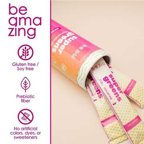 BEAM be Amazing Super Greens Powder with Prebiotics, Digestive Enzymes & Antioxidants BEAMAu supplements