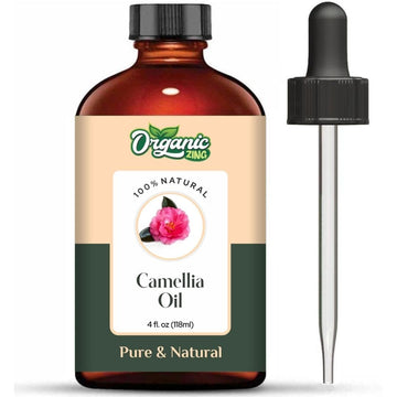 Organic Zing Camellia (Camellia Japonica) Oil | Pure & Natural Carrier Oil for Skincare, Hair Care & Massage ORGANIC ZINGAu supplements