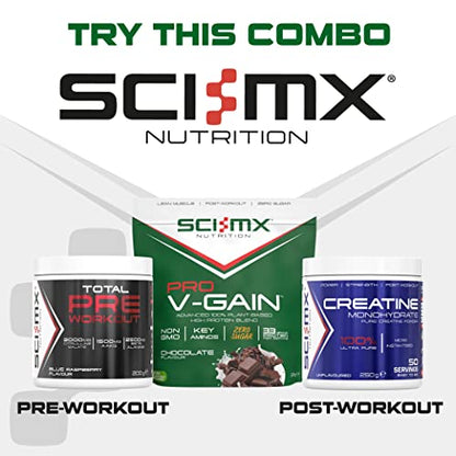 SCI-MX Pro-V Gain - 100% Vegan Chocolate Flavour Soy Protein Powder Isolate + B12 + Magnesium SCI-MXUS supplements