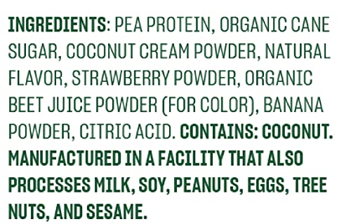 Vega Protein Made Simple Protein Powder, Strawberry Banana - Stevia Free, Vegan VegaUS supplements