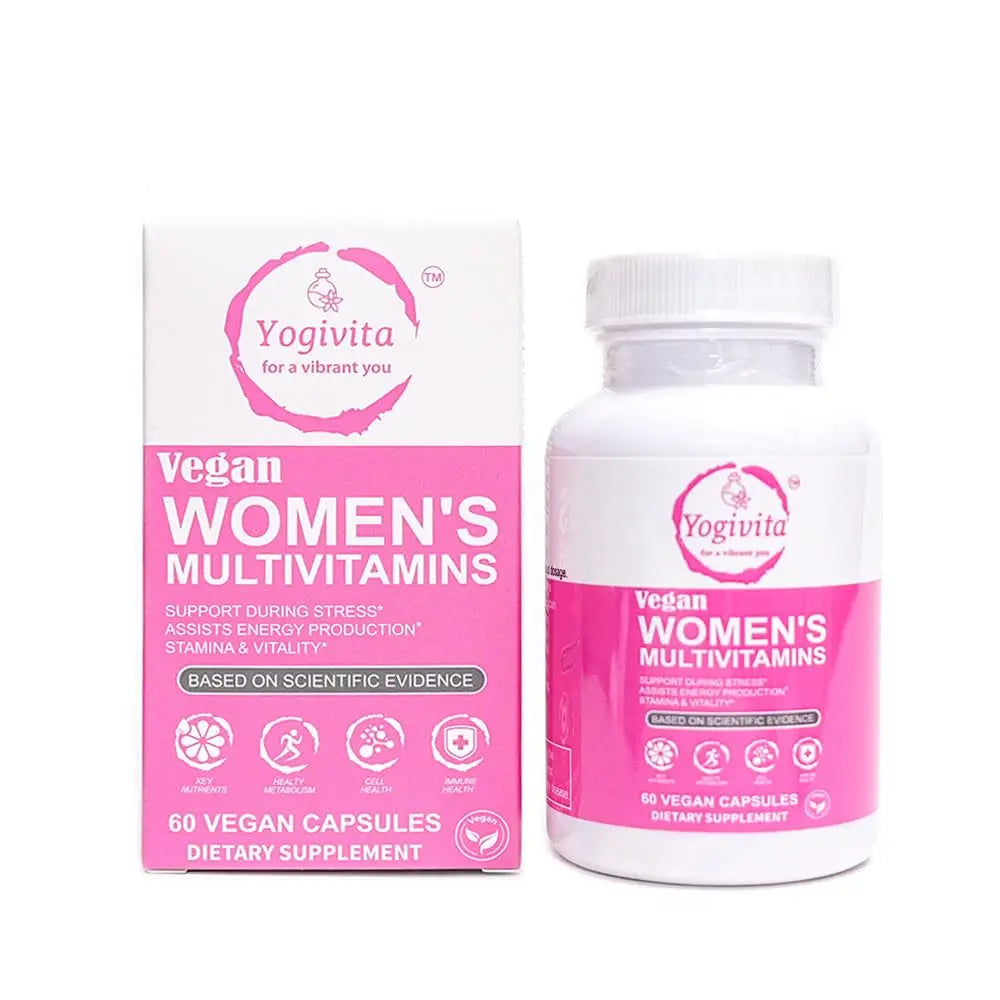 Yogivita Women’s Multivitamin – Wellness, Energy & Immune Support – Vegan, Gluten-Free, 60 Capsules YogivitaAu supplements