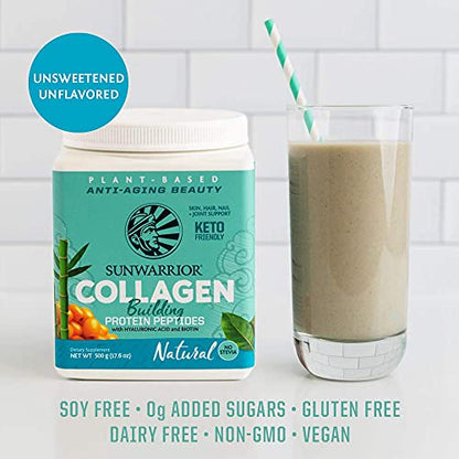 Sunwarrior Collagen Building Protein Peptides, Natural, 500 g SunwarriorUS supplements