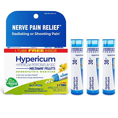 Boiron Hypericum Perforatum 30C Homeopathic Medicine for Relief from Nerve Pain, Toothaches BoironAu supplements