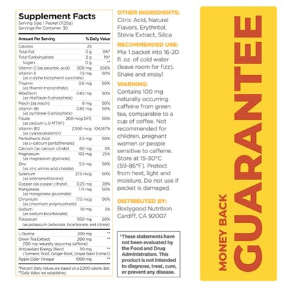 Pureboost Apple Cider Vinegar Superfoods Clean Energy Drink Mix, Boosted with 1,000 mg PureboostUS supplements
