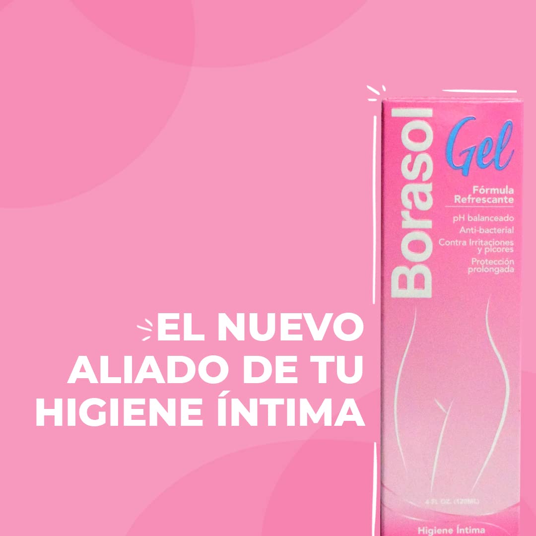 Borasol Refreshing Formula Femenine Wash Gel 4FL OZ. (120ML) Msupps.comAu supplements