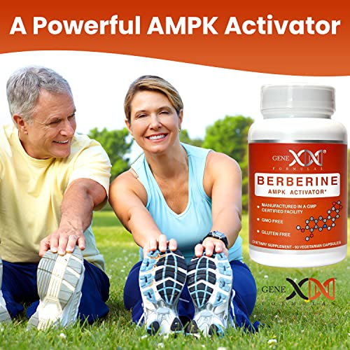 GENEX Berberine HCl 500mg (90 Capsules) | Powerful AMPK Activator, Supports Heart Genex FormulasAu supplements