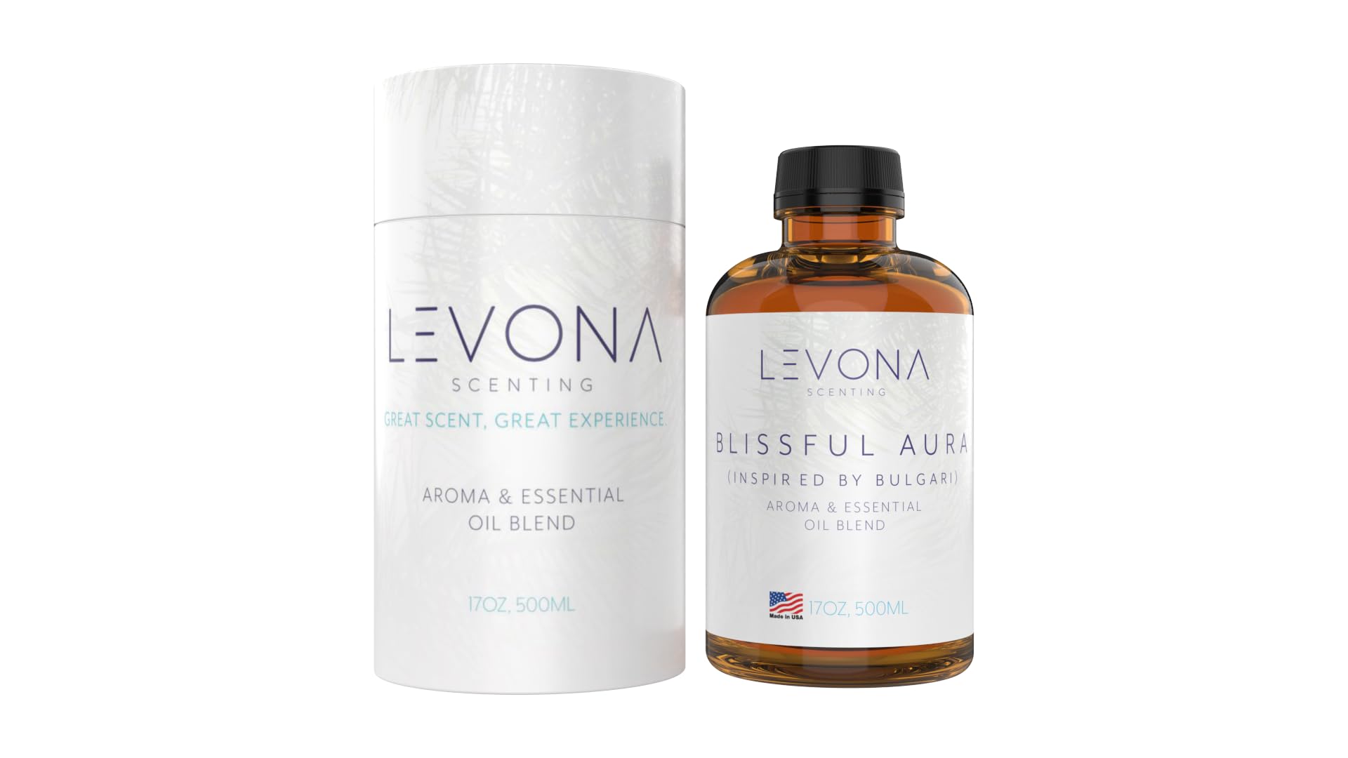 Levona Scent Essential Oils for Diffuser: Blissful Aura Inspired by Bulgari with Notes of Amber LEVONA SCENTAu supplements