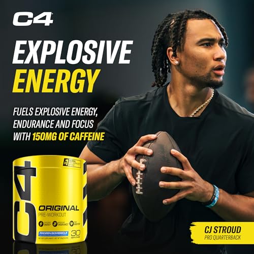 Cellucor C4 Original Pre Workout Powder Frozen Bombsicle Sugar Free Preworkout CellucorUS supplements