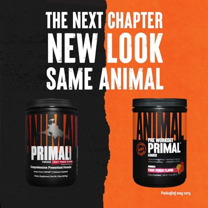 Animal Primal Muscle Hydration + Preworkout Powder – Contains Beta Alanine, 3DPump AnimalUS supplements
