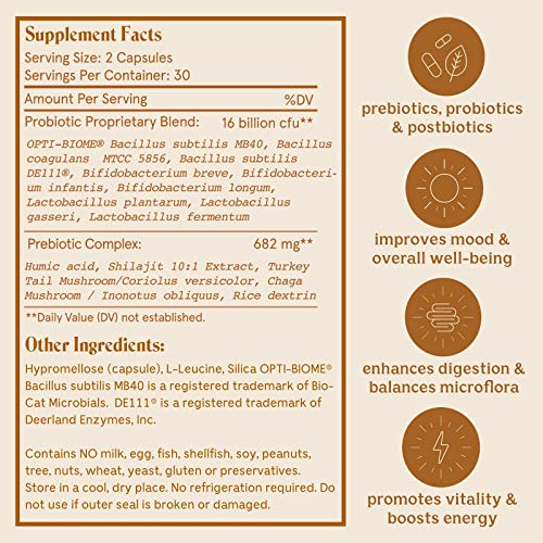 Solluna by Kimberly Snyder Feel Good SBO Probiotics Soil Based Organisms (SBOs) Solluna by Kimberly SnyderAu supplements