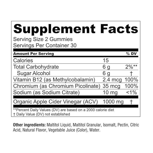 Essential Elements Zero-Sugar ACV Apple Cider Vinegar Gummies from “The Mother” Essential ElementsUS supplements