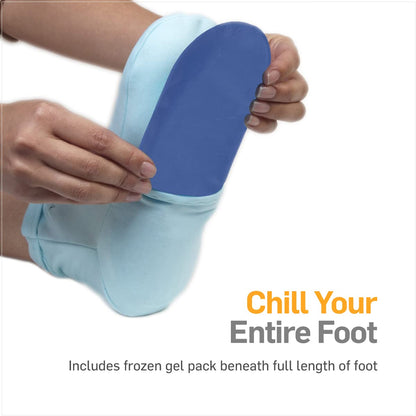 NatraCure Cold Therapy Socks - Reusable Gel Ice Frozen Slippers for Feet NatraCureUS supplements