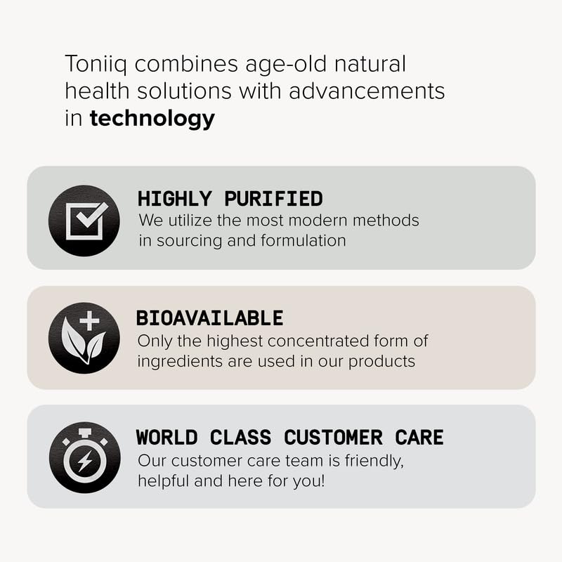 Toniiq Fadogia Agrestis - Ultra High Potency 30:1 Extract - 1200mg Per Serving - Highly Concentrated - Third-Party Lab Tested - 120 Capsules ToniiqAu supplements