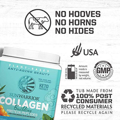Sunwarrior Collagen Building Protein Peptides, Natural, 500 g SunwarriorUS supplements
