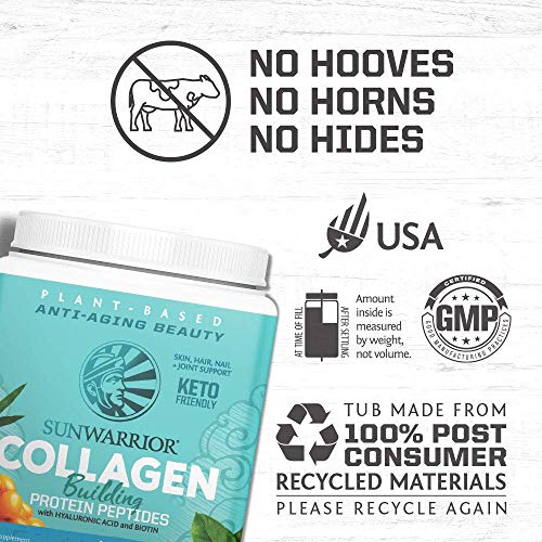 Sunwarrior Collagen Building Protein Peptides, Natural, 500 g SunwarriorAu supplements