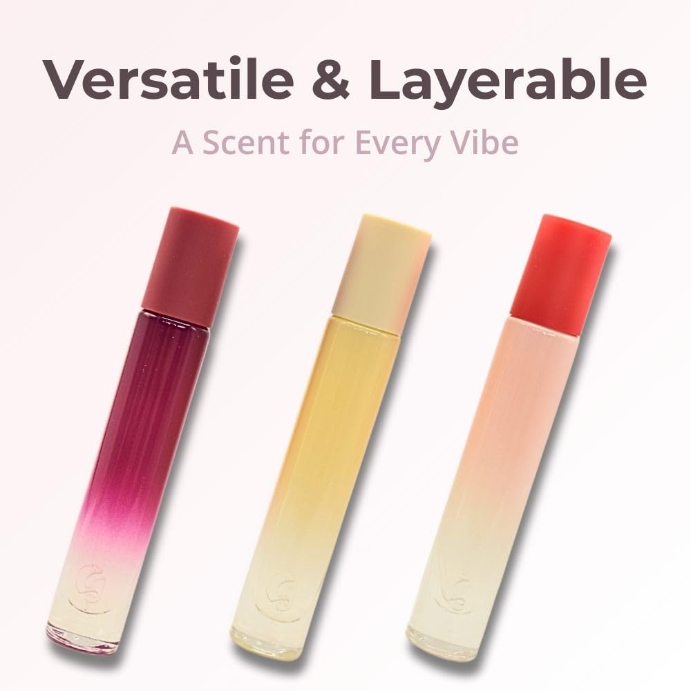 Glossier You Discovery Travel Perfume Spray Gift Set - Limited Edition Trio: Warm Clean, Serene Woody, Dreamy Gourmand Scents - You, Doux, Rêve. GlossierAu supplements
