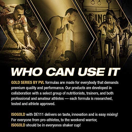 PVL ISO Gold – Grass Fed - Premium Isolate 100% Whey Protein Shake - Orange Krush'd - 908 g PVLAu supplements