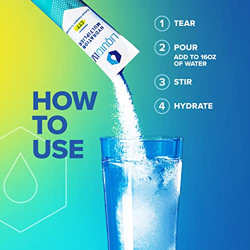 Liquid I.V. Hydration Multiplier - Strawberry - Hydration Powder Packets | Electrolyte Drink Liquid I.V.Au supplements