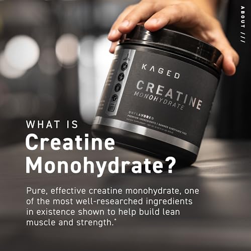 Kaged Pre Sport & Creatine Monohydrate Bundle | Glacier Grape Pre + Unflavored Creatine KagedAu supplements