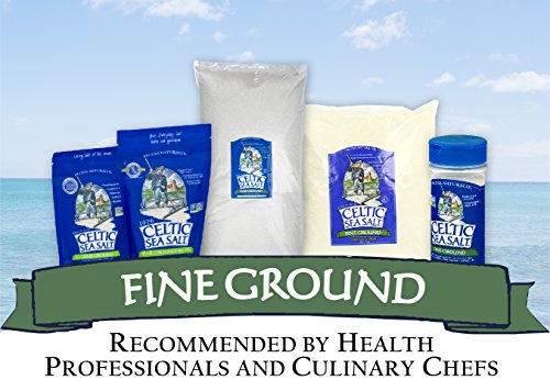 Celtic Sea Salt, Fine Ground, 8 Ounce, 0.5 Pound (Pack of 1) Celtic Sea SaltUS supplements