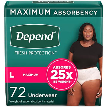 Depend Fresh Protection Adult Incontinence Underwear for Women DependAu supplements