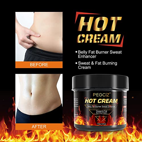 Hot Sweat Cream, Fat Burning Cream for Belly, Natural Sweat Enhancer Cream for Men McukvUS supplements