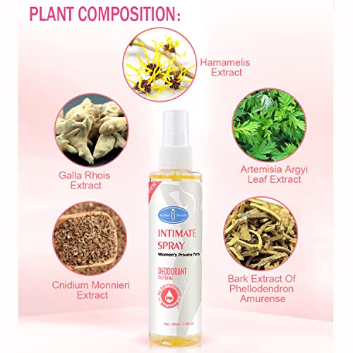 AICHUN BEAUTY Intimate Spray Deodorant Armpits Feet Tightening Vagina PH Balanced Private AICHUN BEAUTYAu supplements
