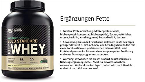 Optimum Nutrition Gold Standard 100% Whey Protein Powder 4.8 (Packaging May Vary) Optimum NutritionUS supplements
