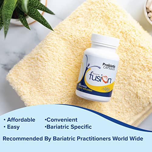 Bariatric Fusion Probiotic Capsule | Easy to Swallow Bariatric Vitamin | 10 Billion CFU Bariatric FusionAu supplements