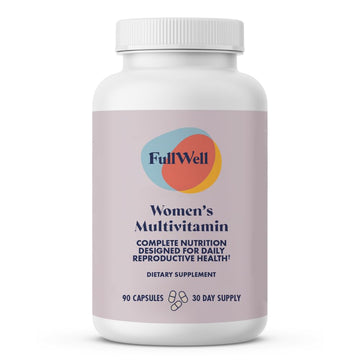 FullWell Women's Multivitamin - Daily Multivitamin for Reproductive Health - Supports Future Fertility, Hormone Balance & Overall Wellness - Antioxidant Blend - CoQ10 & PQQ - 90 Count (30 Servings) FullWellAu supplements
