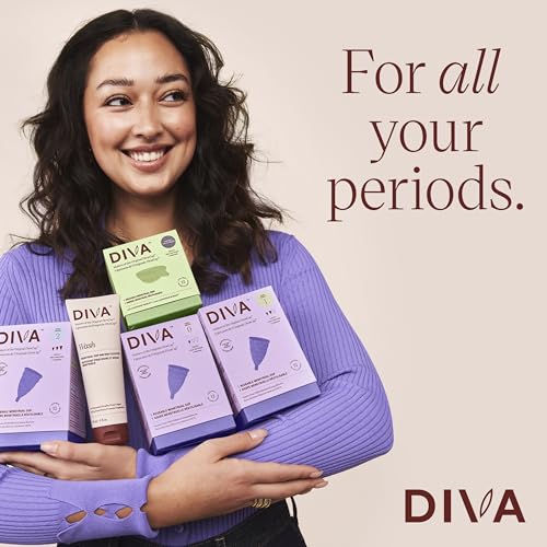 Diva Disc - Comfortable, Reusable Menstrual Disc with Leakproof Shield - Period Disc for Up to 12 Hours DivaCupAu supplements