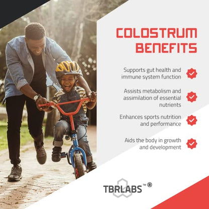 Bovine Colostrum Chewable Tablets - TBR Labs - with Immunoglobulins and Lactoferrin TBR LabsUS supplements