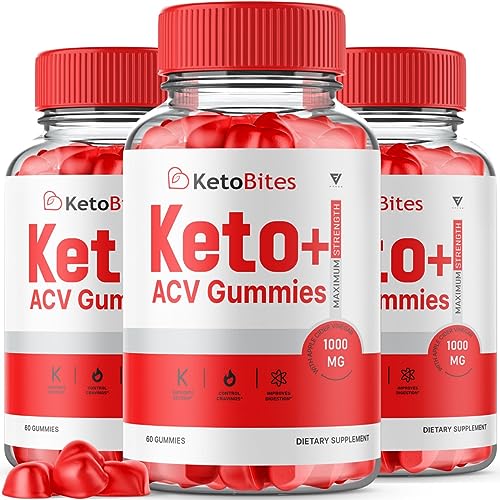(3 Pack) Keto Bites ACV Gummies, KetoBites Keto ACV Gummies Advanced Weight Loss FyvusUS supplements