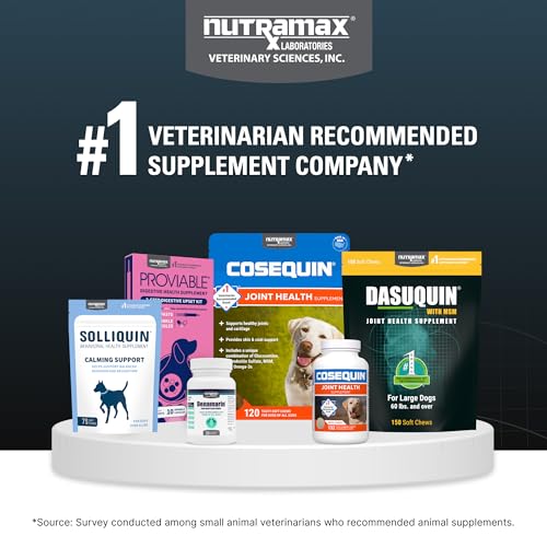 Nutramax Dasuquin for Small to Medium Dogs, Joint Health Supplement, Contains Glucosamine for Dogs, Plus Chondroitin, ASU, MSM and More, Supports Healthy Joints, Chewable Tablets, 150 Count Nutramax LaboratoriesAu supplements