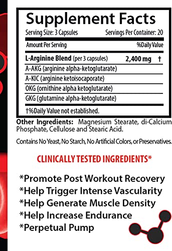 Muscle Pump pre Workout - Nitric Oxide 2400mg Muscle Pump, Extreme Strength Health Solution PrimeAu supplements