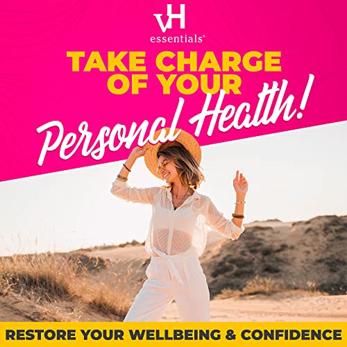 vH essentials Boric Acid + Tea Tree Vaginal Suppositories - Prebiotics Formula with Lactic Acid vH essentialsAu supplements