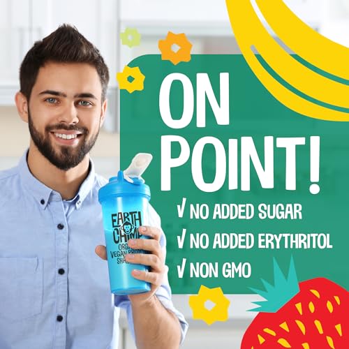 EarthChimp Organic Vegan Protein Powder - with Probiotics - Non GMO, Dairy Free EarthChimpUS supplements
