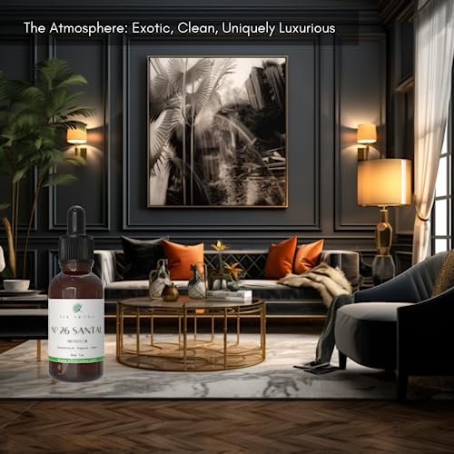 SLK Aroma, Santal Aroma Diffuser Oil, No. 26, Ultra Luxury Niche Blend of The Finest Essential Oils SLK AromaAu supplements