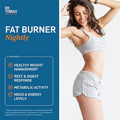 Dr. Tobias Fat Burner Nightly, Night Time Metabolic Support with White Kidney Bean Extract Dr. TobiasUS supplements